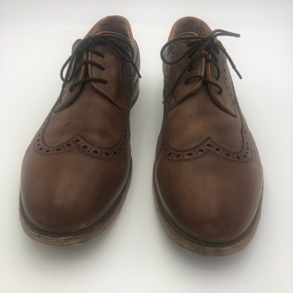 Jump New York Handmade Vero Cuoio Wingtip Oxford, Men\'s Size 13/EUR 46